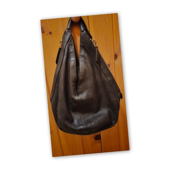 Givenchy Brown Tinhan Hobo Bag - Picture 2 of 4